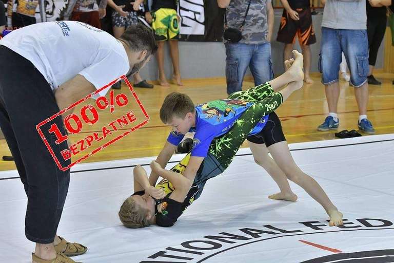 Virtus Radom - Darmowe treningi Brazylijskiego Jiu-Jitsu w lipcu dla dzieci od 5 do 13 roku życia