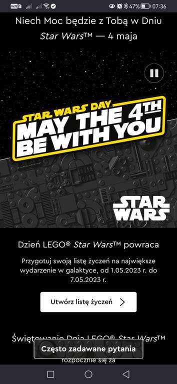 Dni Star Wars w LEGO: zniżki na zestawy , gratisy