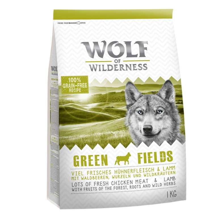 Karma dla psa Wolf of Wilderness 9 worków po 1 kg wiele smaków (12,97zł /kg), możliwe 11,87zł/kg (info w opisie)