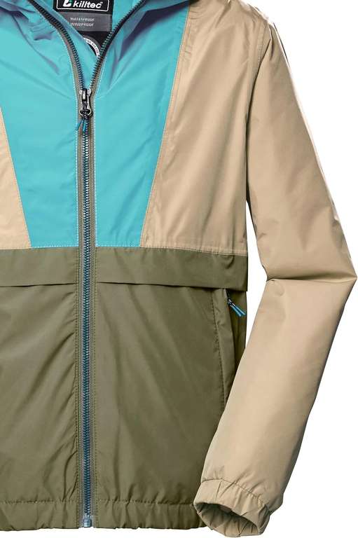 Killtec dziecięca funkcjonalna kurtka/kurtka outdoorowa z kapturem Girl´s KOS 361 GRLS JCKT, pełna rozmiarówka (128-176 cm)