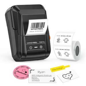 SUPVAN T50MPro drukarka etykiet, Bluetooth, kompatybilna z telefonami iOS i Android - 22,94€