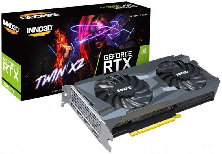 Karta graficzna INNO3D GeForce RTX 3060 Ti Twin X2 LHR 8GB