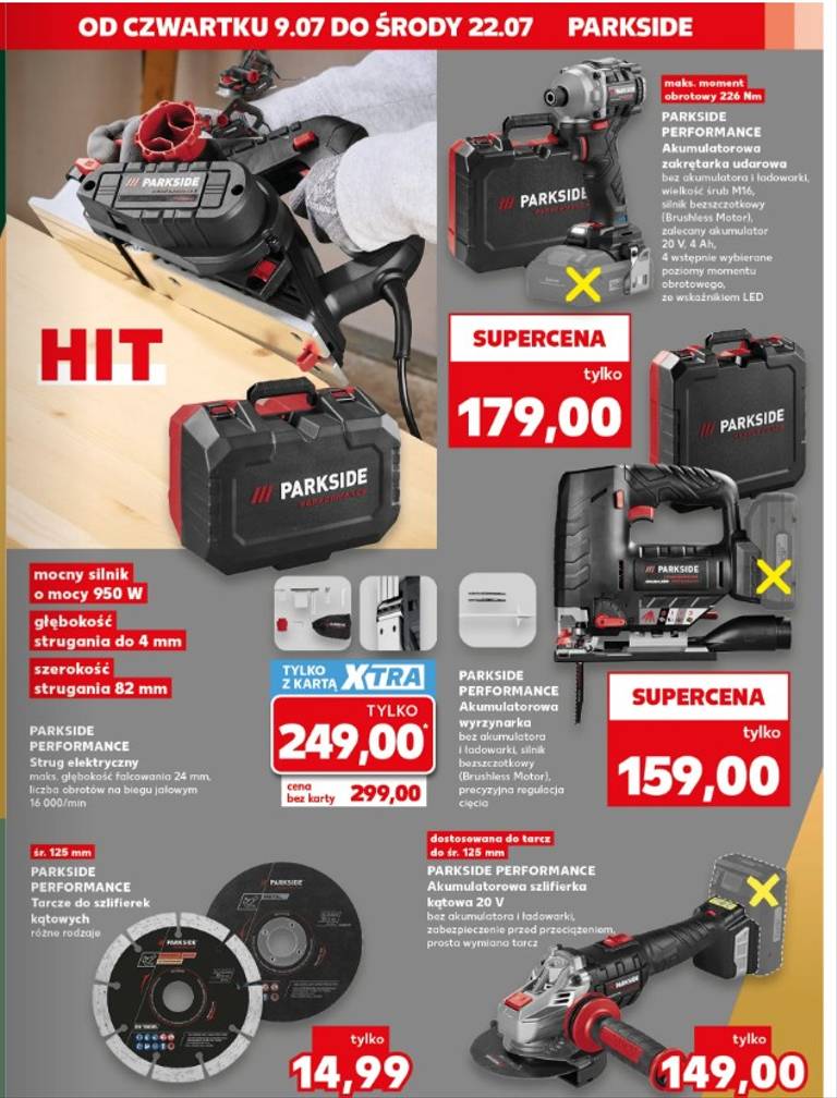Parkside Performance zakrętarka udarowa 226Nm PDSSAP 20-Li D3, Kaufland