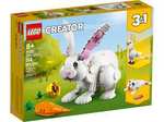 Lego City 60385 Koparka i Lego Creator 31133 Biały królik po ok 48,67 przy zakupie 2 szt. LEGO 50% taniej 2gi zestaw