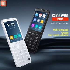 Android 11 VoLTE HDvoice mały telefon z klawiaturą Qin f21 pro 32/3gb US $87.45