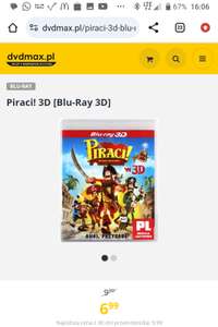 Piraci 3D i 2D Blu Ray Polska wersja dubbing i napisy PL