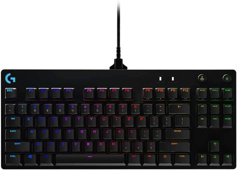 Logitech G Pro Mechanical Gaming Keyboard, Mechaniczna Klawiatura, Amazon