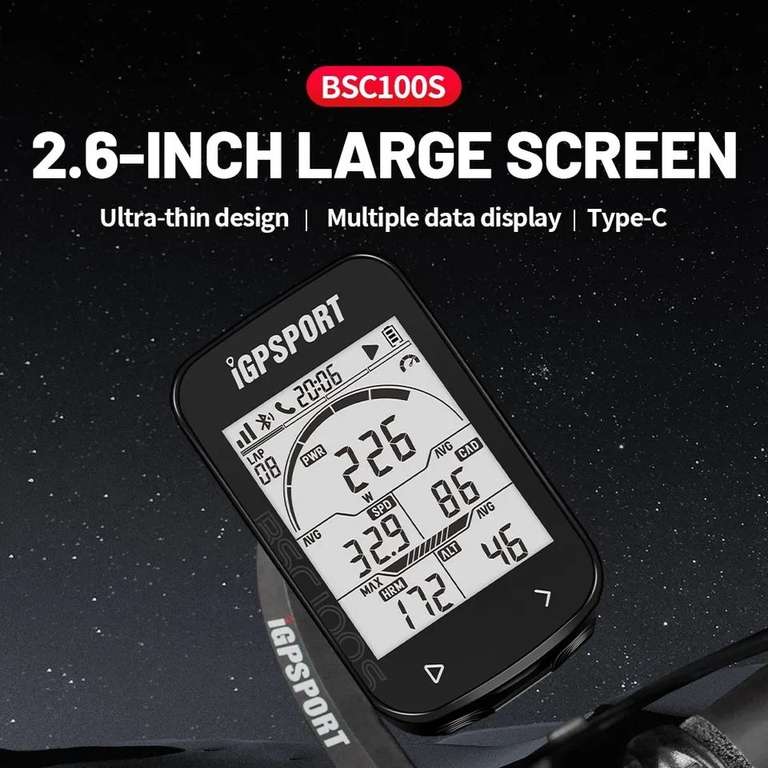 Licznik rowerowy GPS komputer rowerowy BSC100S