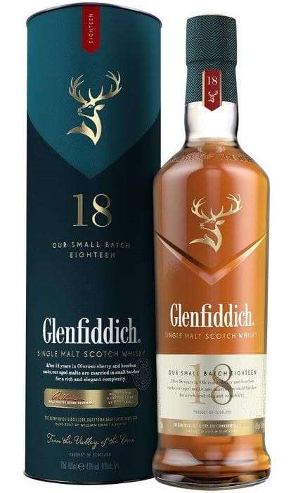 Whisky GLENFIDDICH 18YO 40% 0,7l