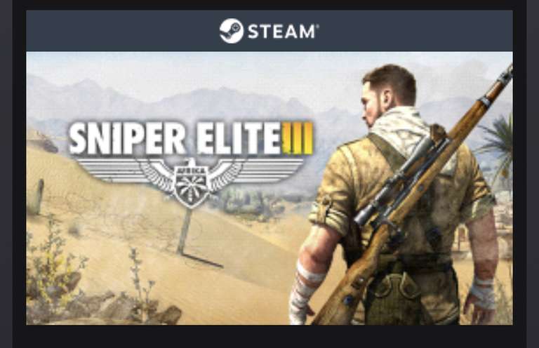 Sniper Elite 3 na PC (Steam)