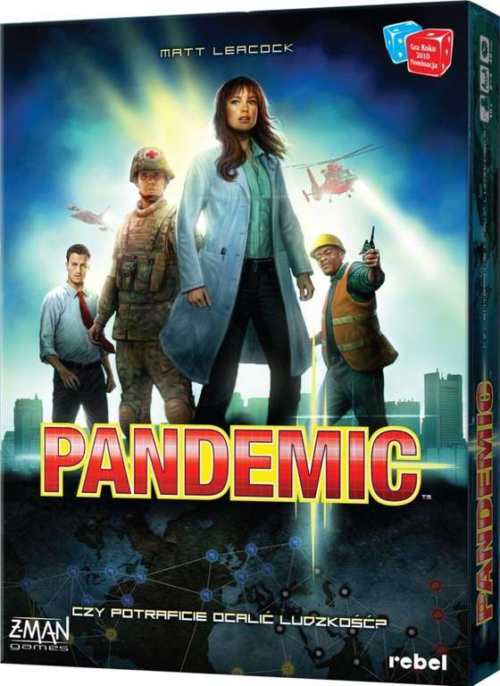 Rebel Gra planszowa Pandemic (edycja polska)