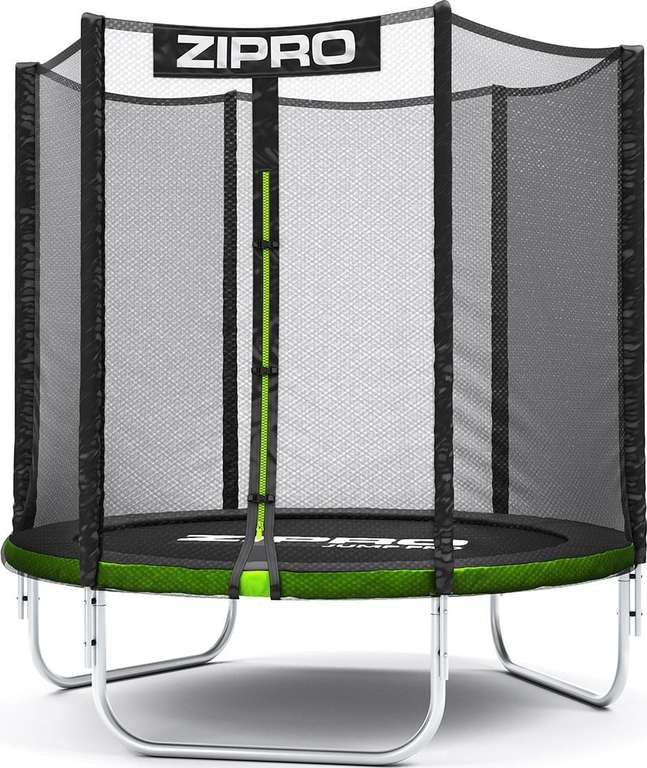 Trampolina ogrodowa dla dzieci Zipro Jump Pro z siatką zewnętrzną 6FT 183cm
