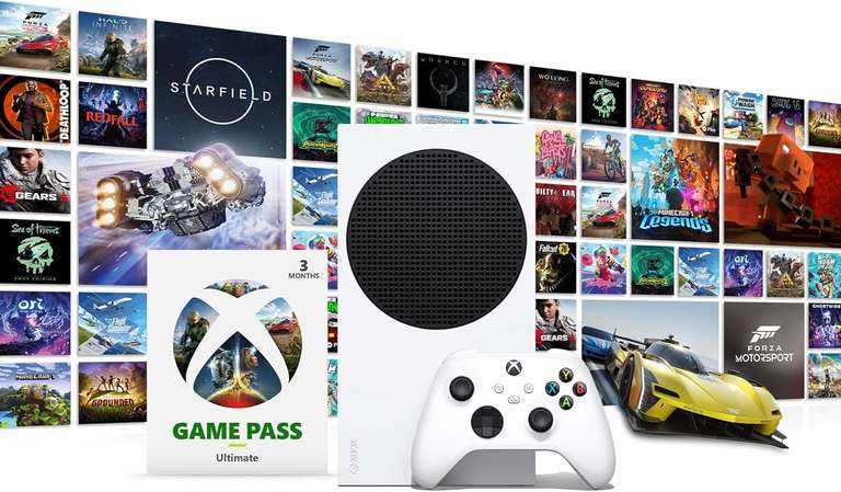 Konsola Xbox series S + 3 miesiace game pass ultimate