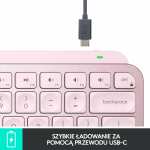 Klawiatura bezprzewodowa LOGITECH MX Keys Mini Różowa @ Media Markt