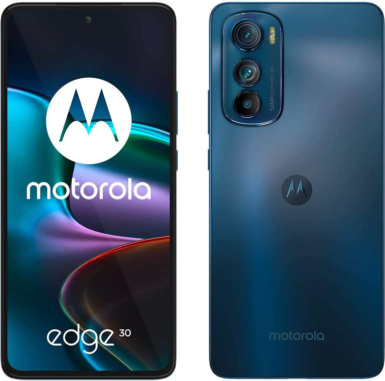 Smartfon Motorola Edge 30 5G wersja 8/256GB Dual SIM, Amoled 6.5" 144Hz, Snap 778G+, stereo, potrójny aparat z optyczną stabilizacją OIS