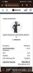 Kurtka Ochronna Leatt AirFlex Stealth