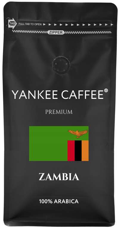 Yankee Caffee Kawa ziarnista 1000 g Arabica świeżo palona Zambia