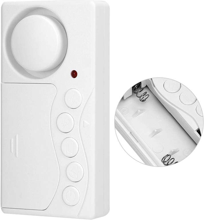 Inteligentny czujnik okna drzwi, dotykowy system alarmowy Inteligentny system alarmowy w domu Głośny 105 dB