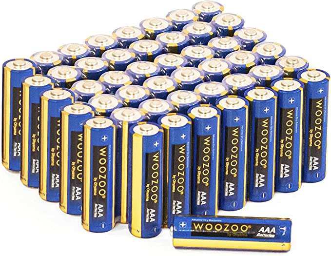 Woozoo by Ohyama, Baterie alkaliczne AA (paczka 48 sztuk), 1.5V, 2800mAh