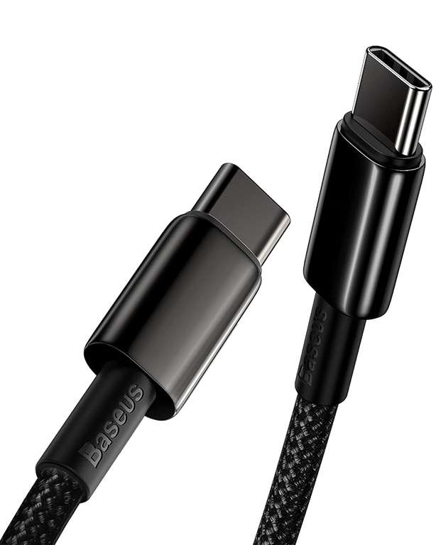 Baseus Kabel USB C, 100 W PD 5A QC 4.0 1 m