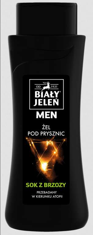 Żel i szampon 2w1 BIAŁY JELEŃ For Men z łopianem i minerałami - online i stacjonarnie