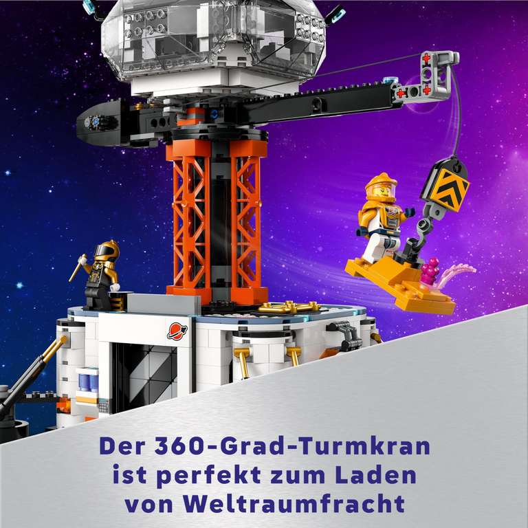LEGO City 60434 Stacja kosmiczna i stanowisko startowe rakiety