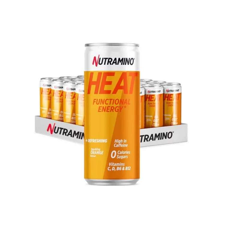 napój energetyczny Nutramino HEAT 330ML, krótki termin