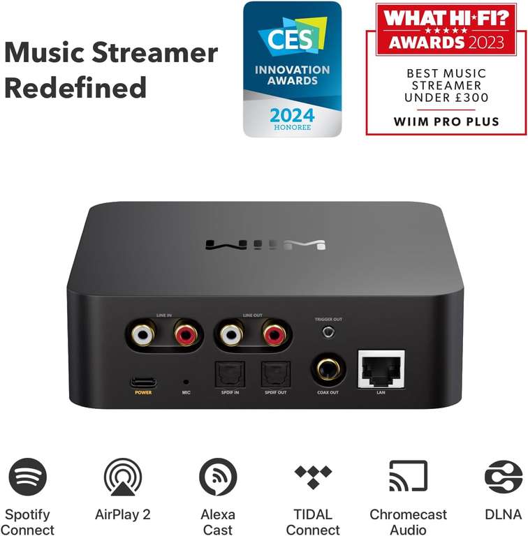 Streamer audio Wiim pro plus