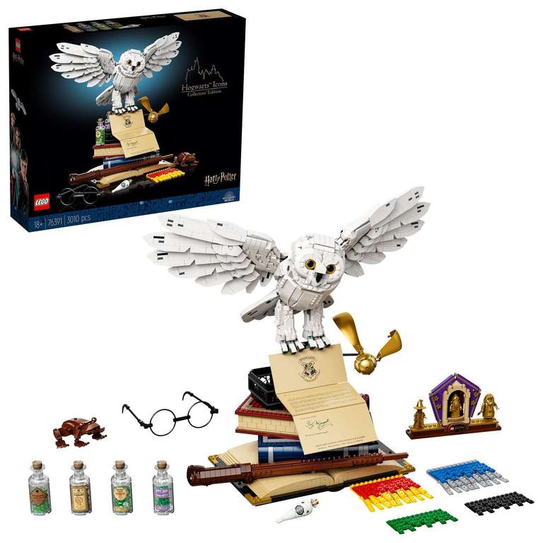 Ikony LEGO 76391 Ikony Hogwartu - edycja kolekcjonerska