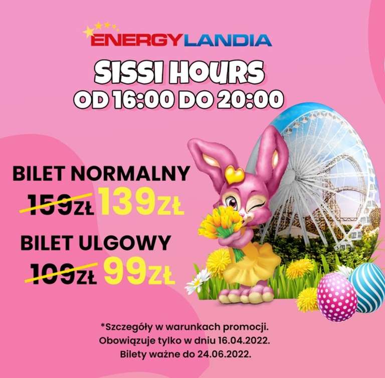 Energylandia Sissi Hours