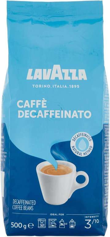 Lavazza decaffeinato, kawa bezkofeinowa 500g