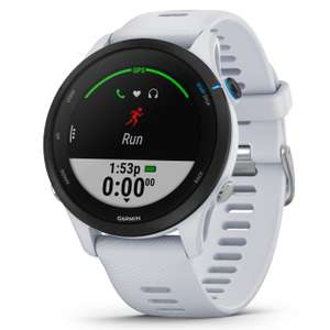 Garmin Forerunner 255 Music zegarek sportowy / smartwatch (Regular, biały)