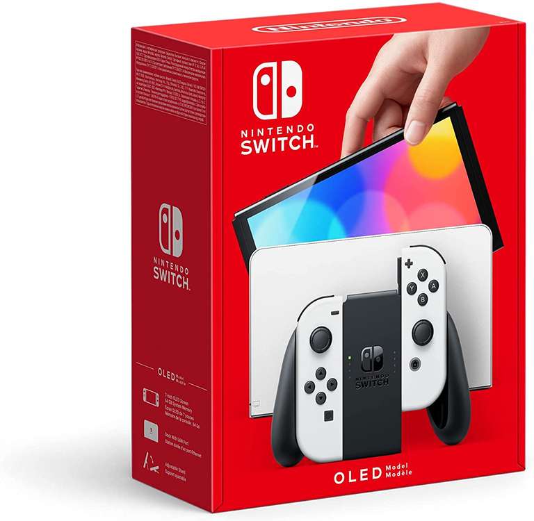 Nintendo Switch konsola OLED Biała