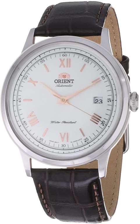 Zegarek Orient automatyczny ze skórzanym paskiem FAC0008W0