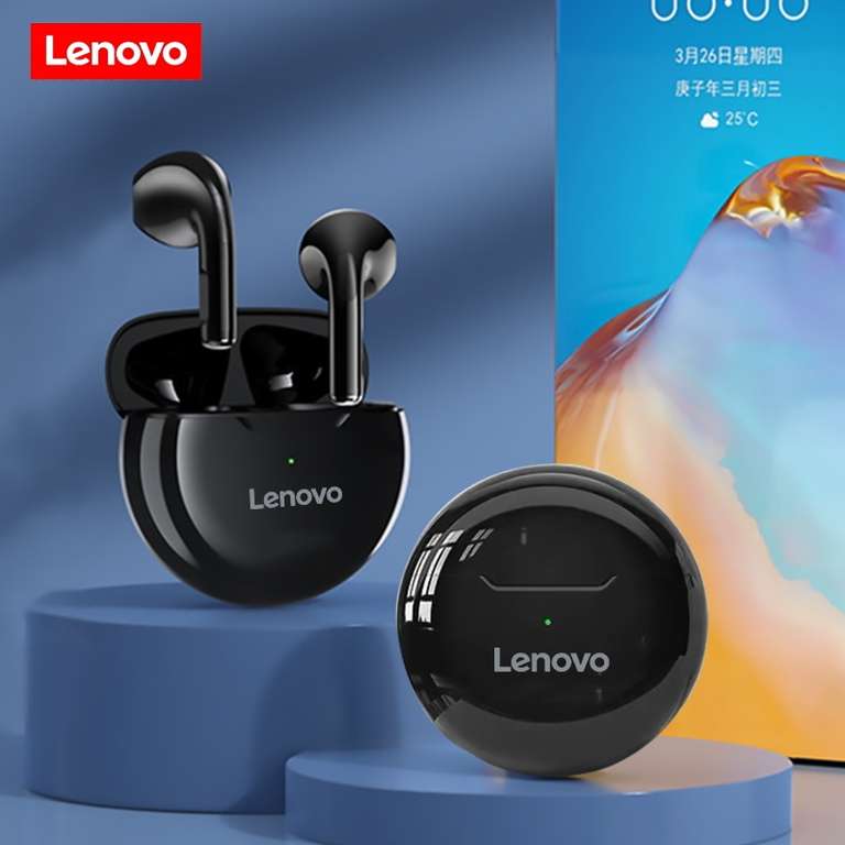 Słuchawki TWS douszne Lenovo HT38 oraz LP40 w niskiej cenie