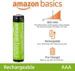 Amazon Basics AAA HFR-AAA800 Akumulatorki, akumulatory Zielony, 16 szt., z prime dostawa gratis