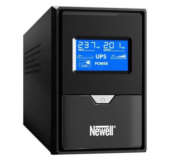Zasilacz awaryjny Newell UPS U650/1 (650VA/390W, 2x Schuko, LCD)