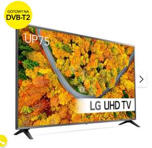 Telewizor LG 65UP75003LF 65" LED 4K WebOS DVB-T2/HEVC/H.265
