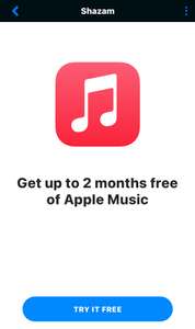 Apple Music - darmowy miesiąc po kliknięciu w baner