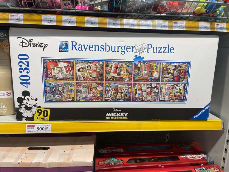 Ogromne puzzle 40350 elementów RAVENSBURGER - 90 Urodziny, Wspomnienia Disney’a / Mickey