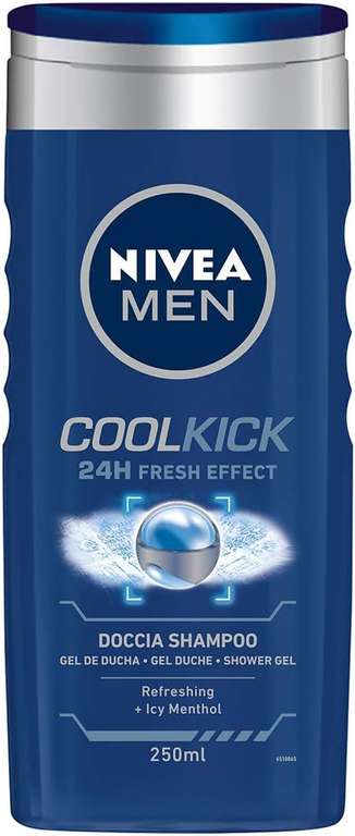 Żel, szampon 3w1 Nivea MEN Cool-kick 6szt