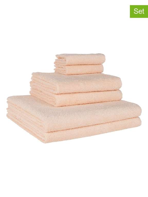 Komplet ręczników (6 sztuk)