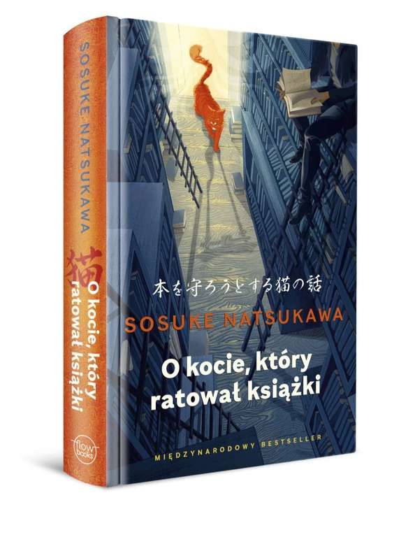 "O kocie który ratował książki" Sosuke Natsukawa
