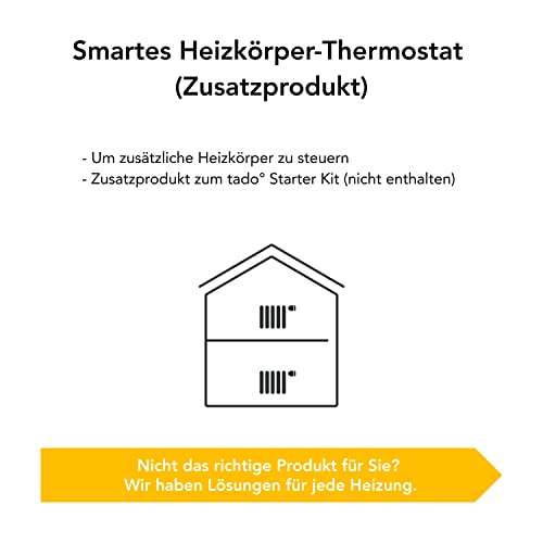 tado ° inteligentny termostat do grzejnika, zestaw 3 szt/ Amazon.de 144.7€
