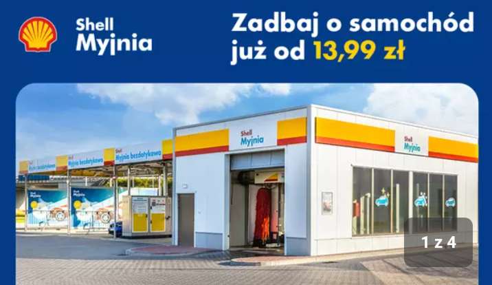 Shell - myjnia Ultra do -38% różne rodzaje, od 13.99zł myjnia samochodowa @Groupon