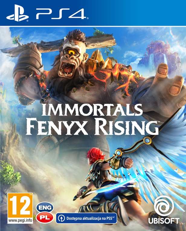 Gra Immortals Fenyx Rising w polskiej wersji na konsolę PS4/PS5, wersja pudełkowa na allegro