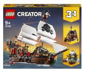 LEGO Creator 31109 Statek piracki i inne
