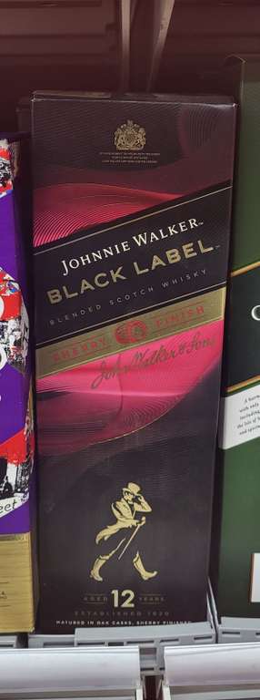 Whisky Johnnie Walker Black Label 0.7L 12Y Sherry Finish Bierdonka