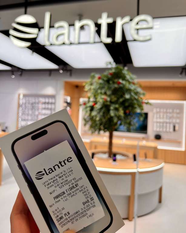 iphone 14 pro 256 gb czarny - ze sklepu Lantre w Fabryce Norblina (Warszawa)