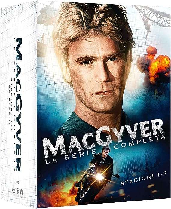 MacGyver - Wszystkie odcinki, kultowy serial z lat 80. na DVD